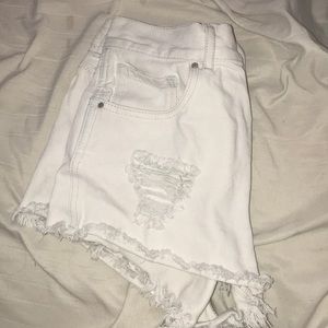 Light wash pac sun shorts